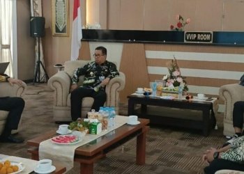 Bawaslu dan Pemprov Kaltim Bahas Fasilitas Tes Kesehatan untuk Calon Pengawas TPS