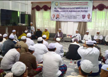 Rapat Koordinasi II WAPDA, Ini Pesan Pimpinan Umum Ponpes Darussalam KH Hasanuddin