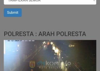 Berikut CCTV Arus Lalu Lintas Banjarbaru ke Martapura, Klik Disini!