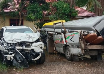 Laka Maut Fortuner VS Mini Bus Tewaskan 2 Orang Penumpang