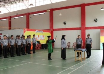 LPKA Martapura Gelar Pelantikan dan Pengambilan Sumpah Janji PNS Alumni Taruna Poltekip 53