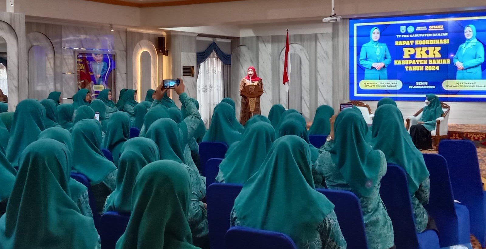 TP PKK Kabupaten Banjar Rakoor Terkait Program Kerja