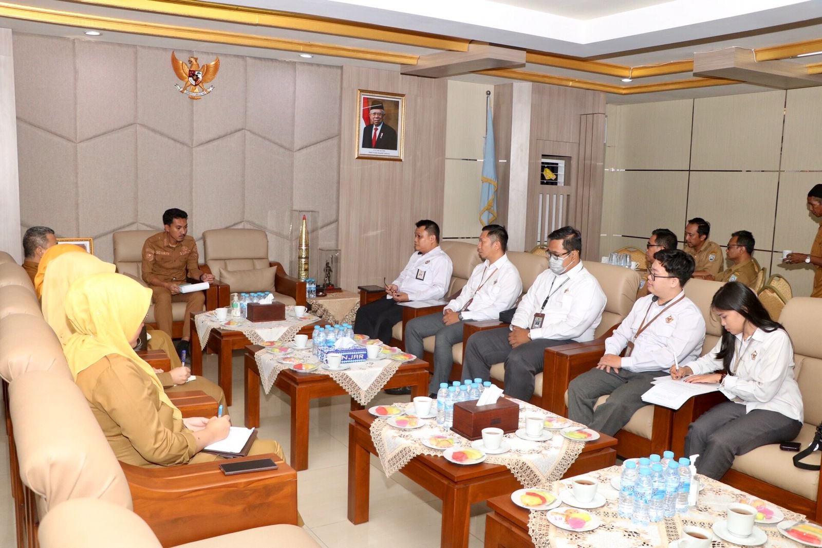 BPK RI Perwakilan Kalsel Lakukan Entry Meeting Audit Interin Di Kabupaten Banjar
