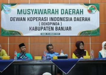 Musda Dekopinda Kabupaten Banjar Tahun 2024