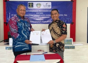 LPKA Martapura Tandatangani Perjanjian Kerjasama Dengan Bank BJB Cabang Banjarmasin