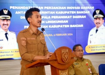 Penandatanganan Komitmen Inovasi, Salah Satu Cara Tingkatkan Inovasi Di Kabupaten Banjar