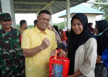 Lagi, Pemkab Kotabaru Salurkan Bansos di Dua Kecamatan