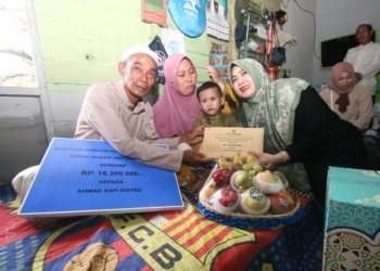 Ahmad Hafi Irsyad Penderita Jantung Bocor Dapat Bantuan Dari Pemerintah Kabupaten Banjar