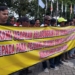Puluhan LSM KAKI Kalsel Sambangi KPU Banjarbaru