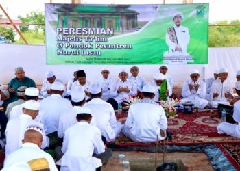 Wakil Bupati Kabupaten Banjar Resmikan Majelis Taklim Dan Pondok Pesantren Nurul Ihsan