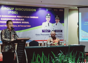 DPMPTSP Kabupaten Banjar Gelar FGD Penyusunan Raperda Tentang Penanaman Modal