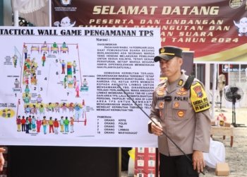 Polres dan KPU Kotabaru Simulasi Pemilu 2024