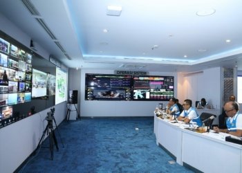 Dirut PLN Pimpin Langsung Pengamanan Pasokan Listrik Posko Nasional Siaga Pemilu PLN