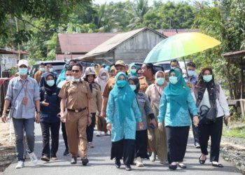 TP PKK Kotabaru Bagi-bagi Bansos