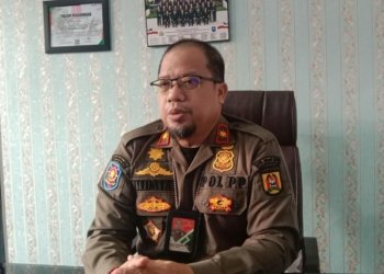 1×24 Jam, Satpol PP Awasi Kotak Surat Suara Setiap Kecamatan di Banjarbaru