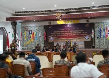 Tercepat Se-Kalsel, KPU Kotabaru Mulai Melaksanakan Rapat Pleno Perhitungan Suara