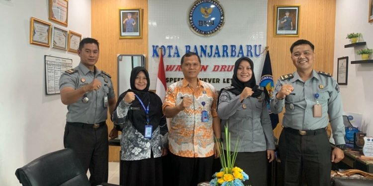 Perkuat Sinergitas, LPKA Martapura Kerjasama Dengan BNN Kota Banjarbaru