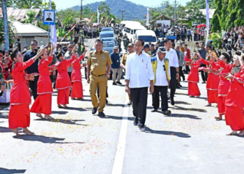Presiden Resmikan IJD di Sulawesi Utara, Akses Jalan Lolak-Kotamobagu Sekarang Cepat dan Lancar