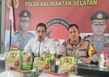 Polda Kalsel Sita 16 kg Sabu Periode Januari-Februari 2024
