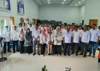 Dinsos P3AP2KB Kabupaten Banjar menggelar Ratek Pemuktahiran Data Kemiskinan