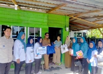 PT PAMA & Kader Posyandu Ciptasari Bergandengan Tanggulangi Stunting