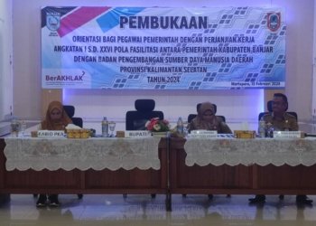 Pemerintah Kabupaten Banjar Menggelar Orientasi Kepada 133 Orang PPPK
