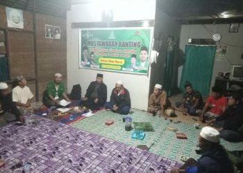Pengurus Pimpinan Ranting GP Ansor Desa Akar Baru Terbentuk