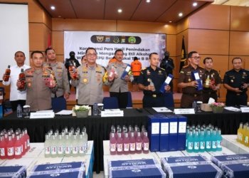 Bea Cukai Batam Ungkap Penyelundupan Minuman Beralkohol Ilegal Asal Singapura