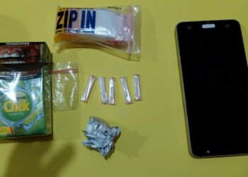 Polisi Tangkap Pembawa 5 Paket Sabu Sabu Di Martapura