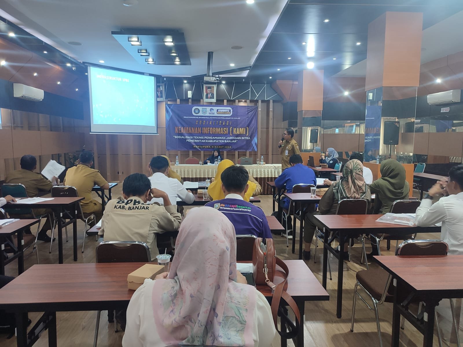 DKISP Kabupaten Banjar Terapkan Sistem Jaringan Intra Pemerintah
