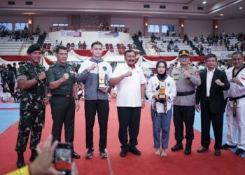 Polwan Polres Banjar Raih Juara I Kejurnas Taekwondo Kapolri Cup 5