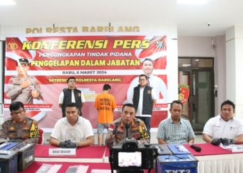 Ungkap Penggelapan Jabatan, Polresta Barelang Ringkus Pelaku Saat Berada Di Tapanuli Tengah 