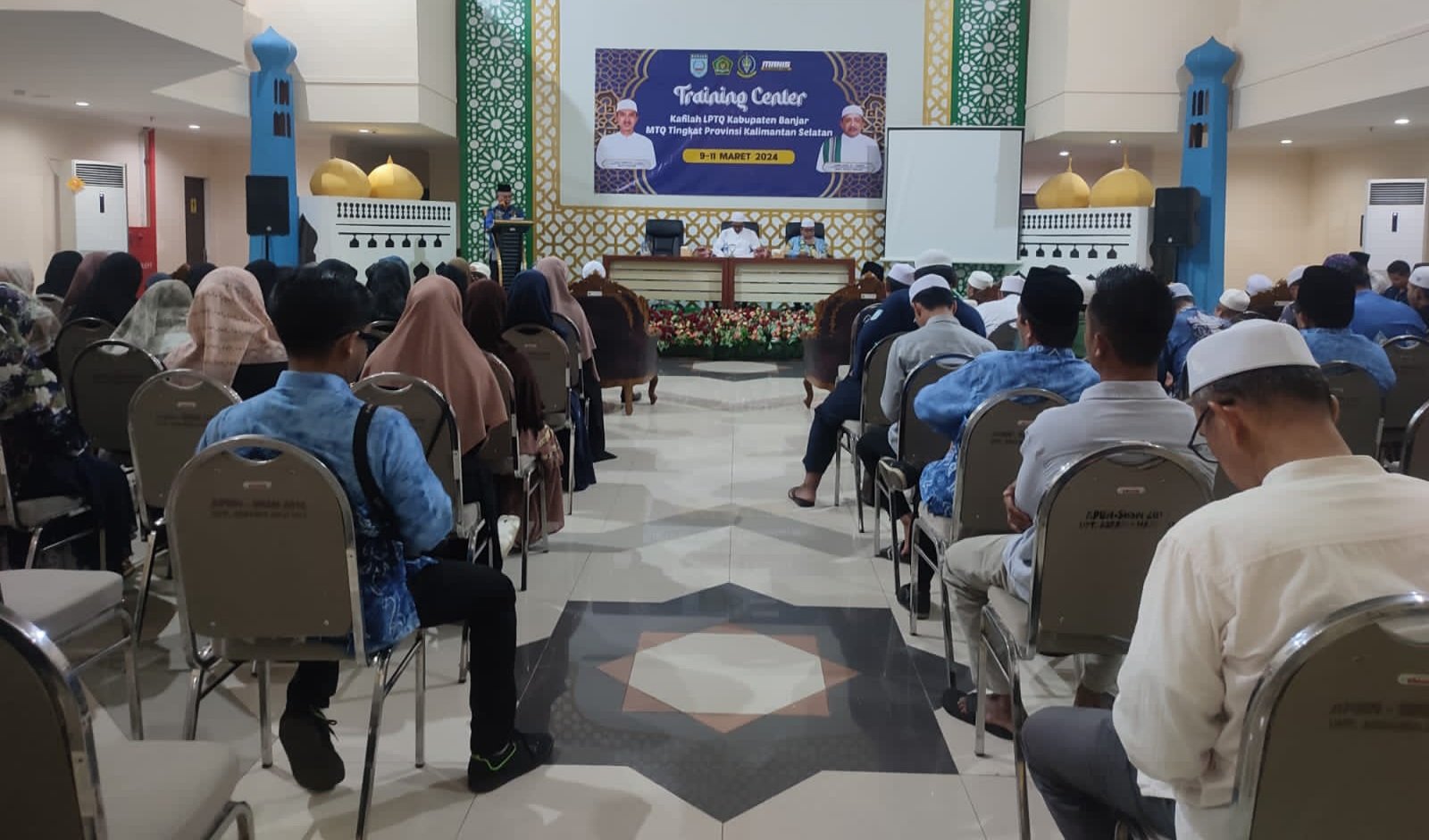 Kafilah Kabupaten Banjar Lakukan Training Untuk Hadapi MTQ Tingkat Provinsi Kalsel Di Tapin