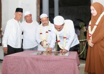 Saat Safari Ramadhan, Bupati Resmikan Masjid Darul Hasanah Al- Mansyur