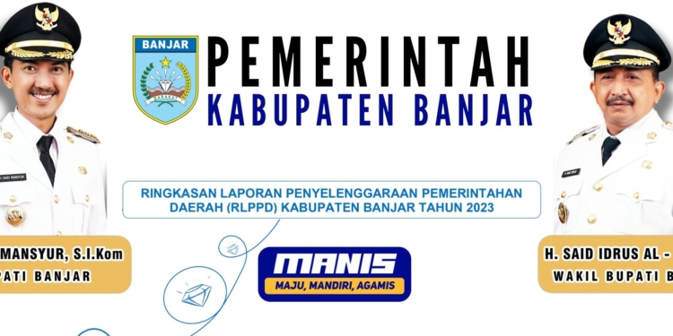 Ringkasan Laporan Penyelenggaraan Pemerintahan Daerah (RLPPD) Kabupaten Banjar Tahun 2023
