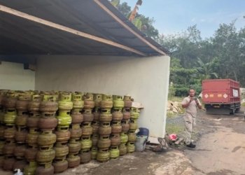 Jual Gas Elpiji 3 kg Melebihi HET, Polda Kalsel Amankan Pemilik Pangkalan