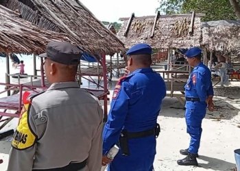 Patroli di Pantai, Polres Bintan Minta Wisatawan Waspada Dengan Ini