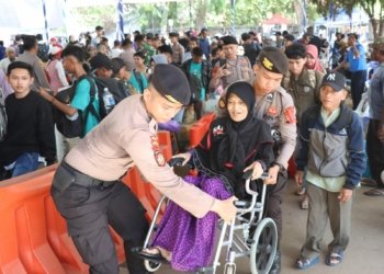 Polda Kepri Amankan Arus Balik Lebaran di Pelabuhan Batu Ampar dan Punggur