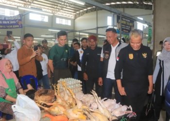 Dandim 1006 Banjar Dukung  Semarak Berbelanja Ke Pasar Tumbuhkan Laju Perekonomian 