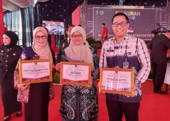 Diskompunaker-RSD Idaman Raih Penghargaan dari Kemenkumham!