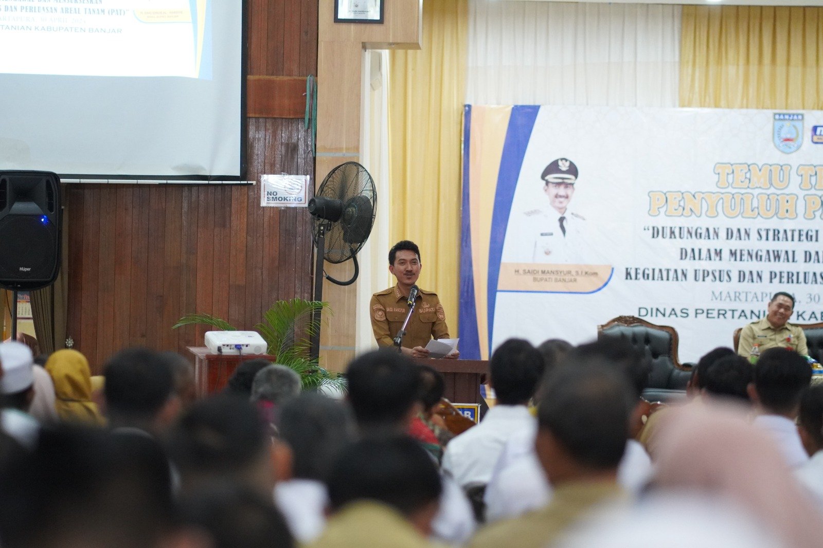 Bupati Kabupaten Banjar Harapkan Para Penyuluh Bisa Tingkatkan Kualitas Pertanian