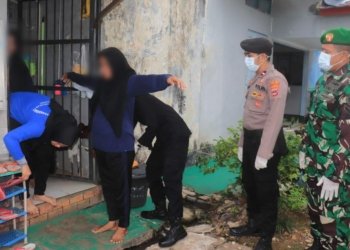 Gandeng TNI-Polri, Blok Hunian Warga Binaan Lapas Perempuan Martapura Dirazia