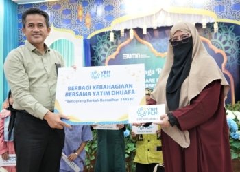 Berbagi Bahagia di Bulan Berkah, PLN Salurkan 4.359 Paket Ramadan Se Kalselteng