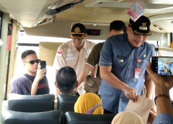 Wajah Sumbringah Warnai Mudik Gratis ke Banua 6