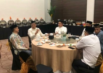 Walikota Aditya Hadiri Acara Bukber Kader Partai Demokrat, Pertanda Koalisi Kah? Andoko Abdi : Mohon Doanya Saja