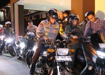Polisi dan Komunitas Motor Komitmen Jaga Kepri