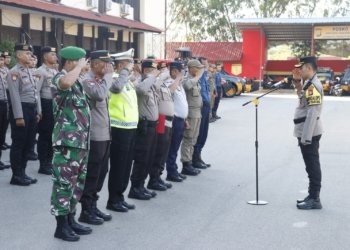 Apel Kesiapan Pengamanan Malam Takbiran 1445 H/2024 M di Barelang