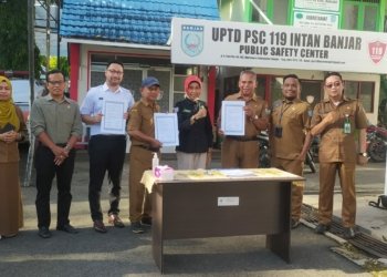 Dinas Kesehatan Kabupaten Banjar Lakukan Penandatanganan Pakta Integritas