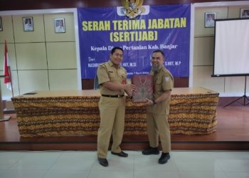 Sertijab Dinas Pertanian Kabupaten Banjar