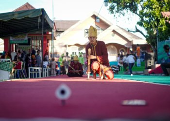 Kampoeng Ohoy Balogo di Sungai Besar Lestarikan Budaya Banjar